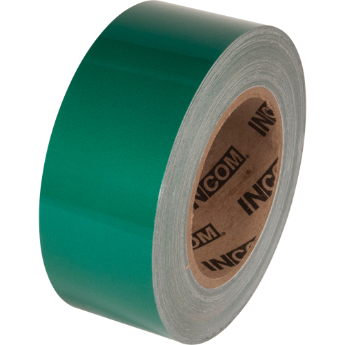 Ruban de marquage pour plancher Tuff Mark, 3" x 100', Polyester, Vert Oxford Builders Supplies Inc