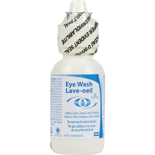 Solution pour douche oculaire, Bouteille Plein, 30 ml Oxford Builders Supplies Inc