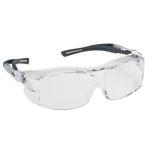 Dynamic OTG Extra Series Safety Glasses, Clear Lens, Anti-Fog/Anti-Scratch, ANSI Z87+/Meets/Exceeds CSA Z94.3 Oxford Builders Supplies Inc