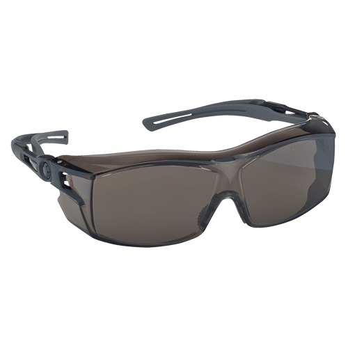 Dynamic OTG Extra Series Safety Glasses, Smoke Lens, Anti-Fog/Anti-Scratch, ANSI Z87+/Meets/Exceeds CSA Z94.3 Oxford Builders Supplies Inc