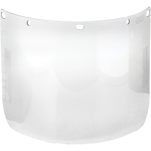 Dynamic Faceshield Visor Window, PETG, Clear Tint Oxford Builders Supplies Inc
