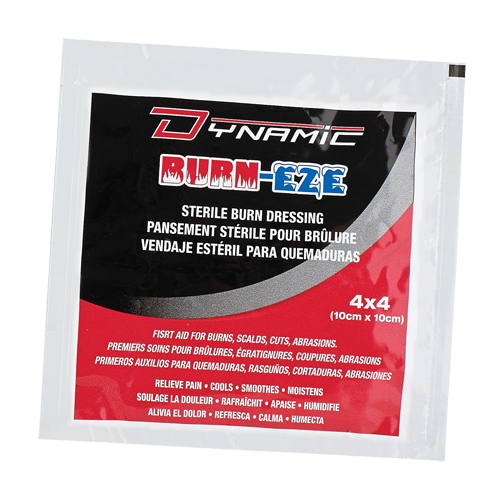 Dynamic Burn-Eze-Burn Dressing, 4" x 4", Class 2 Oxford Builders Supplies Inc