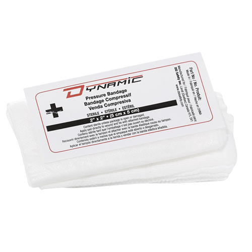 Dynamic Compress Bandage, 2" L x 2" W Oxford Builders Supplies Inc