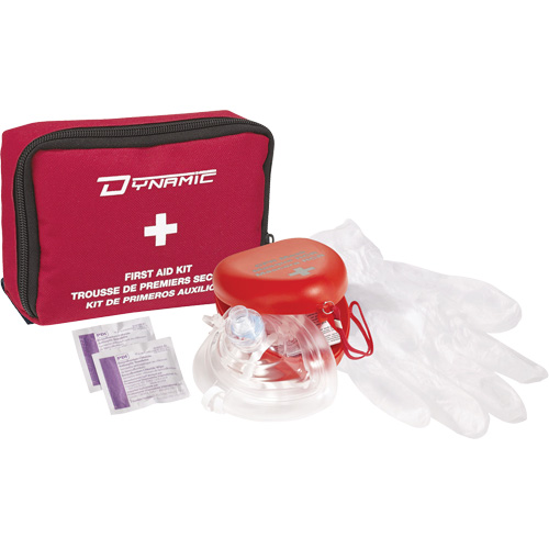 Dynamic CPR Kit, Reusable Mask, Class 2 Oxford Builders Supplies Inc