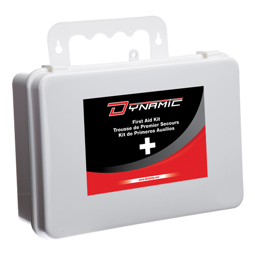 Dynamic Office First Aid Kit, Class 1 Medical Device, Plastic B Oxford Builders Supplies Inc