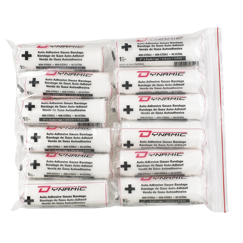 Dynamic Gauze Bandage, Roll, 15' L x 4" W, Medical Device Class 1 Oxford Builders Supplies Inc