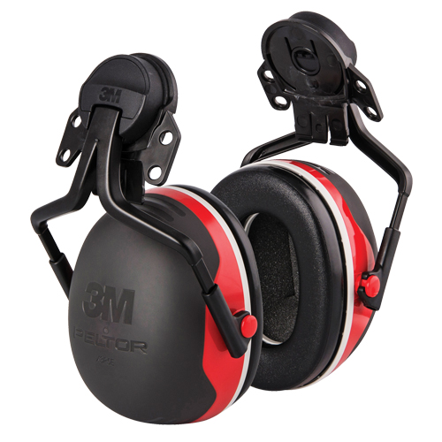 Serres-t&ecirc;te isol&eacute;s &eacute;lectroniquement Peltor, Fixation pour casque, 25 NRR dB Oxford Builders Supplies Inc