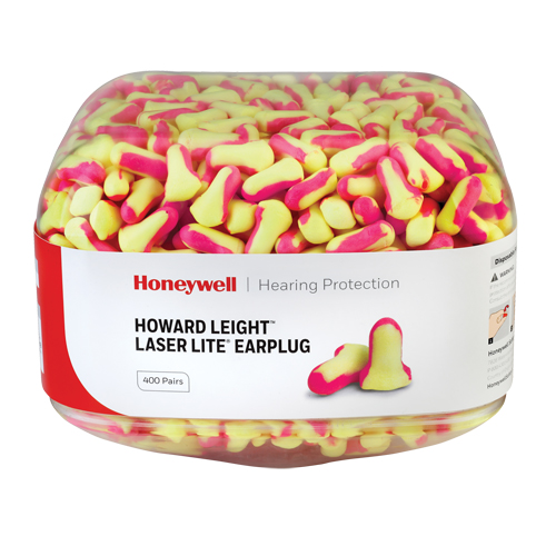 Howard Leight Laser Lite&reg; Earplugs, Bulk - Canister Oxford Builders Supplies Inc