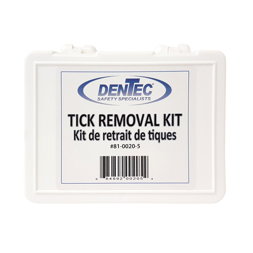 Tick Safety Kit, Class 1 Medical Device, Plastic Box Oxford Builders Supplies Inc