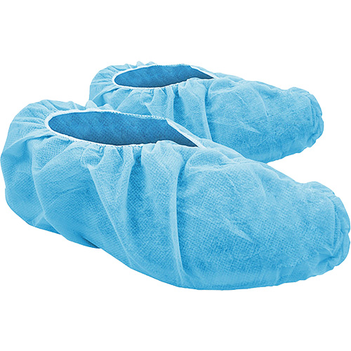 CoverMe Disposable Shoe Covers, X-Large, Polypropylene, Blue Oxford Builders Supplies Inc