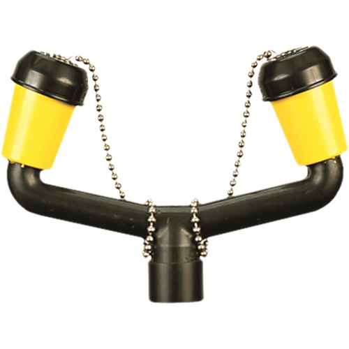 Ensemble de pommeaux doubles pour douche oculaire Oxford Builders Supplies Inc