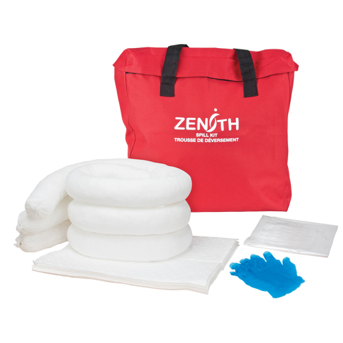 Trousse de lutte contre les d&eacute;versements, Huile seulement, Sac, Absorbance de 5 gal. US Oxford Builders Supplies Inc