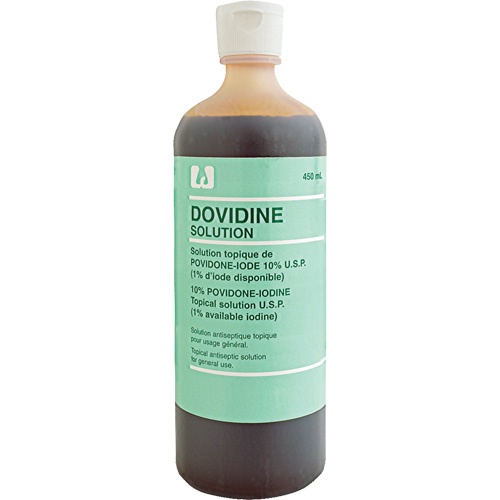 Povidone iod&eacute;e topique, Liquide, Antiseptique Oxford Builders Supplies Inc
