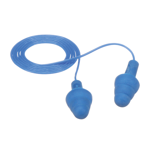 Bouchons d'oreilles d&eacute;tectables E-A-Rsoft UltraFit, Avec cordon, R&eacute;gulier, Vrac - Sac en poly, NRR dB 25 Oxford Builders Supplies Inc