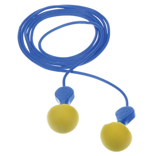 Bouchons d'oreilles d&eacute;tectables E-A-Rsoft Express Pod, Avec cordon, R&eacute;gulier, Vrac - Sachet coussin, NRR dB 23 Oxford Builders Supplies Inc