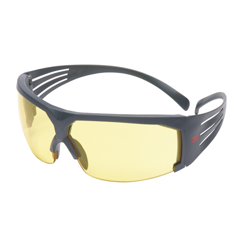 SecureFit 600 Series Safety Glasses, Amber Lens, Anti-Fog, ANSI Z87+/Meets/Exceeds CSA Z94.3 Oxford Builders Supplies Inc