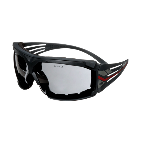 SecureFit 600 Series Safety Glasses with Gasket, Grey Lens, Anti-Fog, ANSI Z87+/Meets/Exceeds CSA Z94.3 Oxford Builders Supplies Inc