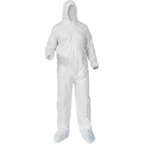 Combinaisons Kleenguard A35, 2T-Grand, Blanc, Micropore Oxford Builders Supplies Inc