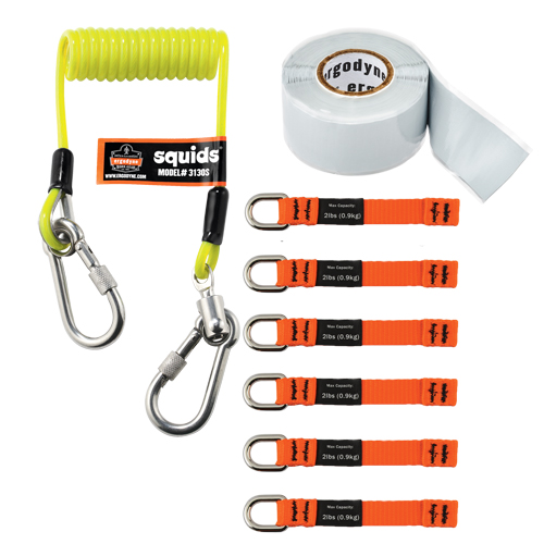 Squids&reg; 3180 Tool Tethering Kit Oxford Builders Supplies Inc