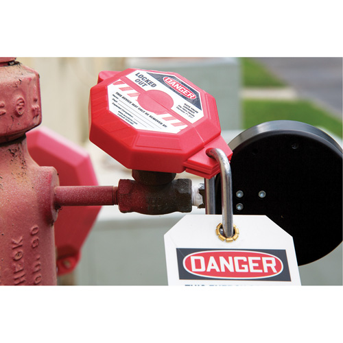 Stopout&reg; Valve Handle Lockout, Gate Type Oxford Builders Supplies Inc