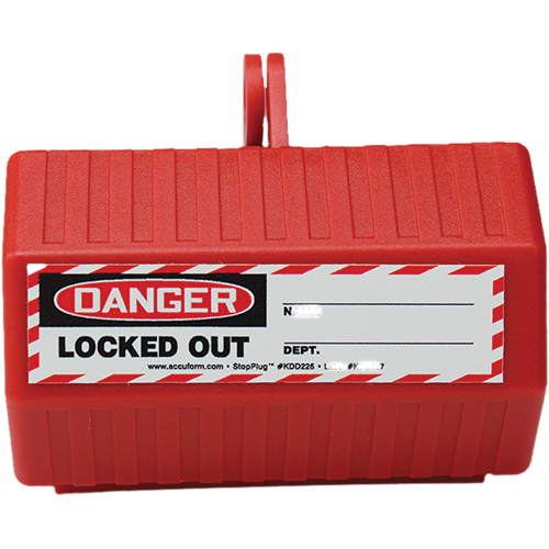 Stopout&reg; StopPlug Lockout, Plug Type Oxford Builders Supplies Inc