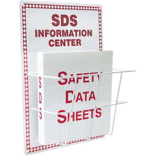 Station de type panier en aluminium pour les fiches signal&eacute;tiques, Anglais, Compris reliures Oxford Builders Supplies Inc