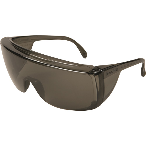 Lunettes de s&eacute;curit&eacute; s&eacute;rie 1400 Veratti Tuff Spec, Lentille Grise/fum&eacute;e, ANSI Z87+/R&eacute;pond ou surpasse la norme CSA Z94.3 Oxford Builders Supplies Inc