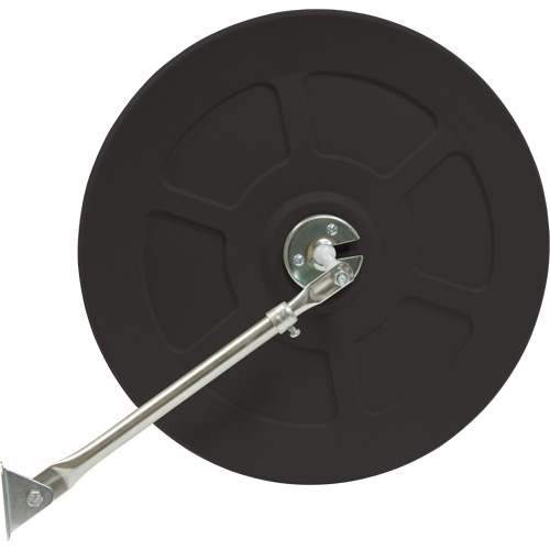 Convex Mirror with Telescopic Arm, Indoor/Outdoor, 12" Diameter Oxford Builders Supplies Inc