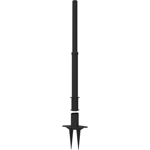 Montant de barri&egrave;re PLUS, Hauteur de 42", Noir Oxford Builders Supplies Inc