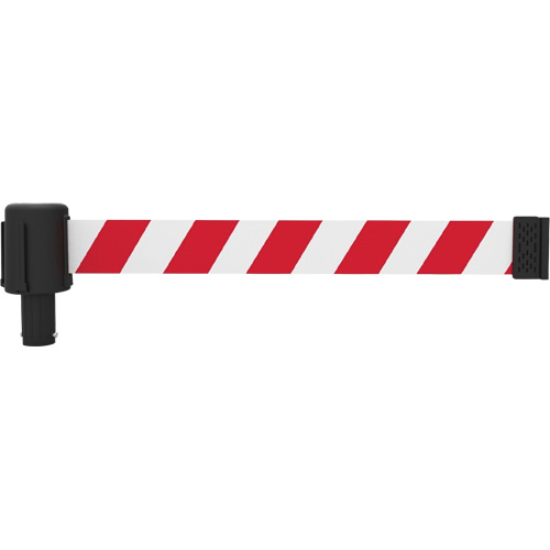 PLUS Banner Cassettes, Blank, 15', Red and White Tape Oxford Builders Supplies Inc