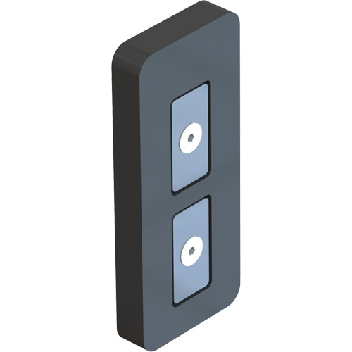 Embout magn&eacute;tique pour ruban/banni&egrave;re PLUS, Noir Oxford Builders Supplies Inc