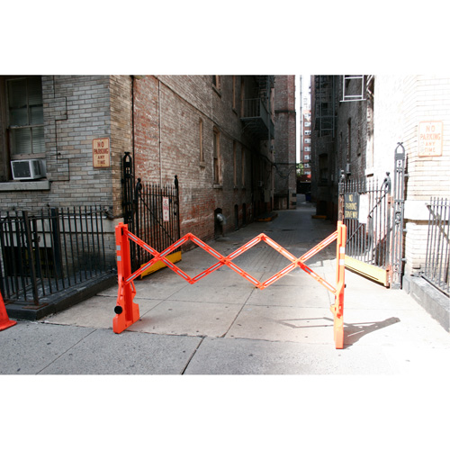 Multi-Gate Barricade, 43" H x 90" L, Orange Oxford Builders Supplies Inc