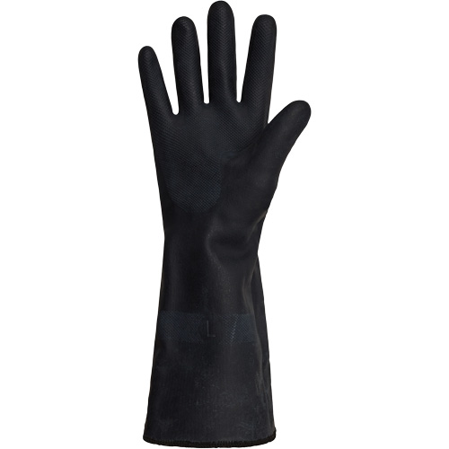 SolvStop Heady-Duty Chemical & Heat-Resistant Gloves, Neoprene, 8, Protects Up To 392° F (200° C) Oxford Builders Supplies Inc