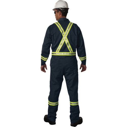 Combinaison non doubl&eacute;e Westex UltraSoft, Taille 34/36, Bleu marine, 12,4 cal/cm2 Oxford Builders Supplies Inc