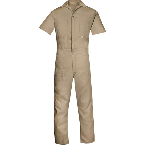 Combinaison &agrave; manches courtes, Hommes, Havane, Taille Moyen (grande taille) Oxford Builders Supplies Inc