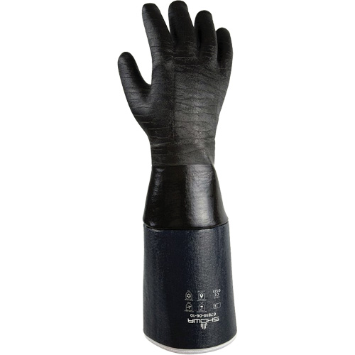 6781R-06-10 Heat Resistant Gloves, Cotton/Neoprene, 10/Large, Protects Up To 500° F (260° C) Oxford Builders Supplies Inc