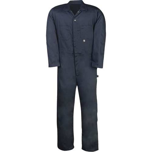 Combinaisons non doubl&eacute;es en tissu crois&eacute;, Hommes, Bleu marine, Taille 38 (grand taille) Oxford Builders Supplies Inc