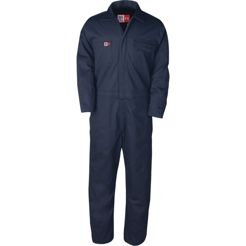 Westex UltraSoft&reg; Unlined Work Coveralls, Size 36, Navy Blue, 8.7 cal/cm² Oxford Builders Supplies Inc