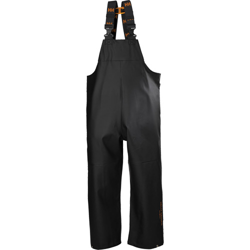 Pantalons &agrave; bavette imperm&eacute;ables Gale, T-Grand, Polyester, Noir Oxford Builders Supplies Inc