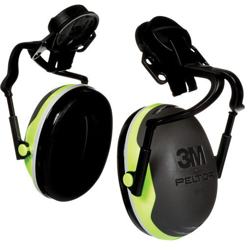 Peltor X Series X4 Earmuffs, Cap Mount, 26 NRR dB Oxford Builders Supplies Inc