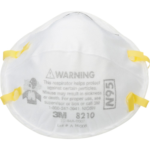 Respirateur contre les particules, N95, Certifi&eacute; NIOSH Oxford Builders Supplies Inc
