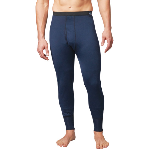 FR Base Layer Long John Pants, Men's, Small, Navy Blue Oxford Builders Supplies Inc