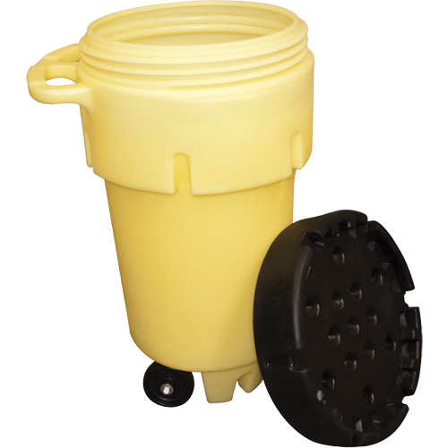 Contenant sur roues Poly-Spillpack, 50 gal. US, Mobile Oxford Builders Supplies Inc