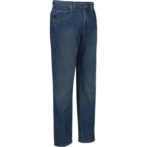 Dura-Kap&reg; Flex Denim Work Jeans, Denim, Navy Blue, Size 32 Oxford Builders Supplies Inc