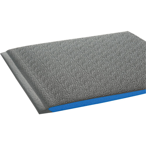 Wear-Bond Comfort-King Ergonomic Mats, Pebbled, 3' x 5' x 9/16", Grey, Vinyl Foam Oxford Builders Supplies Inc