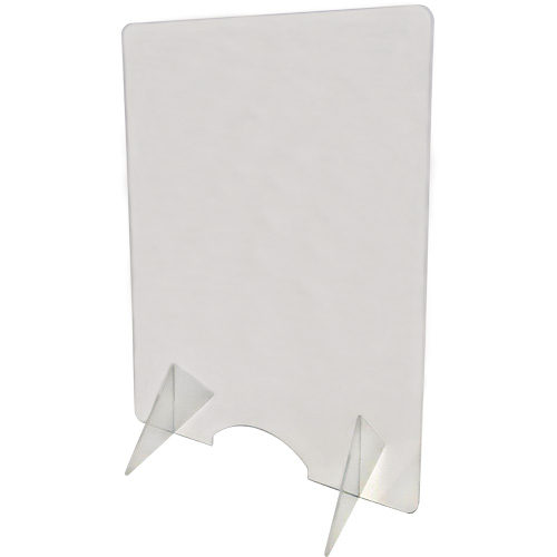 Countertop Safety Shield, 24" W x 32" H Oxford Builders Supplies Inc