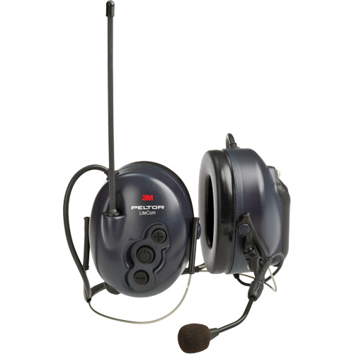 Peltor LiteCom FRS Headset, Neckband Style, 26 dB Oxford Builders Supplies Inc
