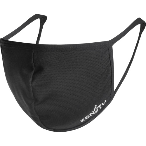 2-Ply Reusable Face Masks, Polyester, Black Oxford Builders Supplies Inc