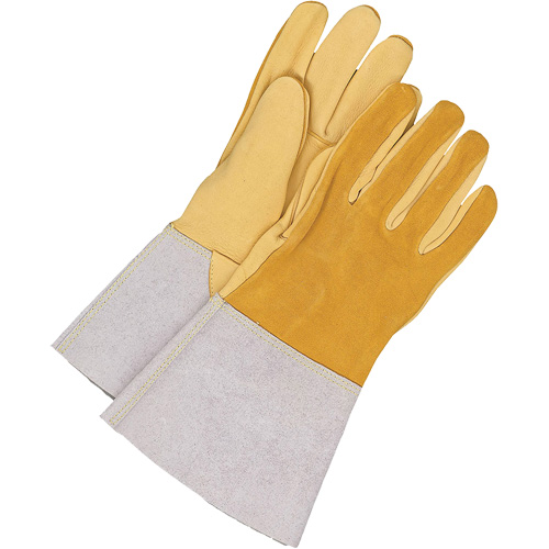 Welder Gloves, Grain Deerskin, Size Small Oxford Builders Supplies Inc
