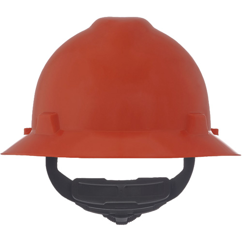 Casque de s&eacute;curit&eacute; &agrave; fente et bordure compl&egrave;te V-Gard, R&eacute;pond aux normes CSA type 1, Suspension Rochet, Non ventil&eacute; Oxford Builders Supplies Inc